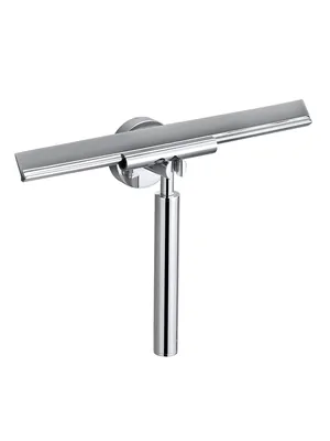 Скребок Bemeta 104237012 для душевой кабины с держателем, цвет: хром