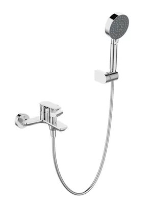 Смеситель для ванны/душа BelBagno -VAS/DFS-CRM однозахватный, с душ. гарнитуром, хром