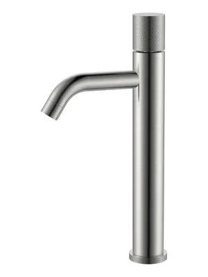 Смеситель Boheme 122-NB.2 для раковины, на 1 отверстие, однозахватный, ручка touch,никель браш