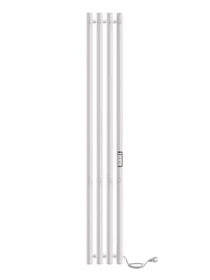 Полотенцесушитель Indigo 4 1200х180 (скрыт.монт, универ. подкл.) белый матовый LSE120-18WMRt