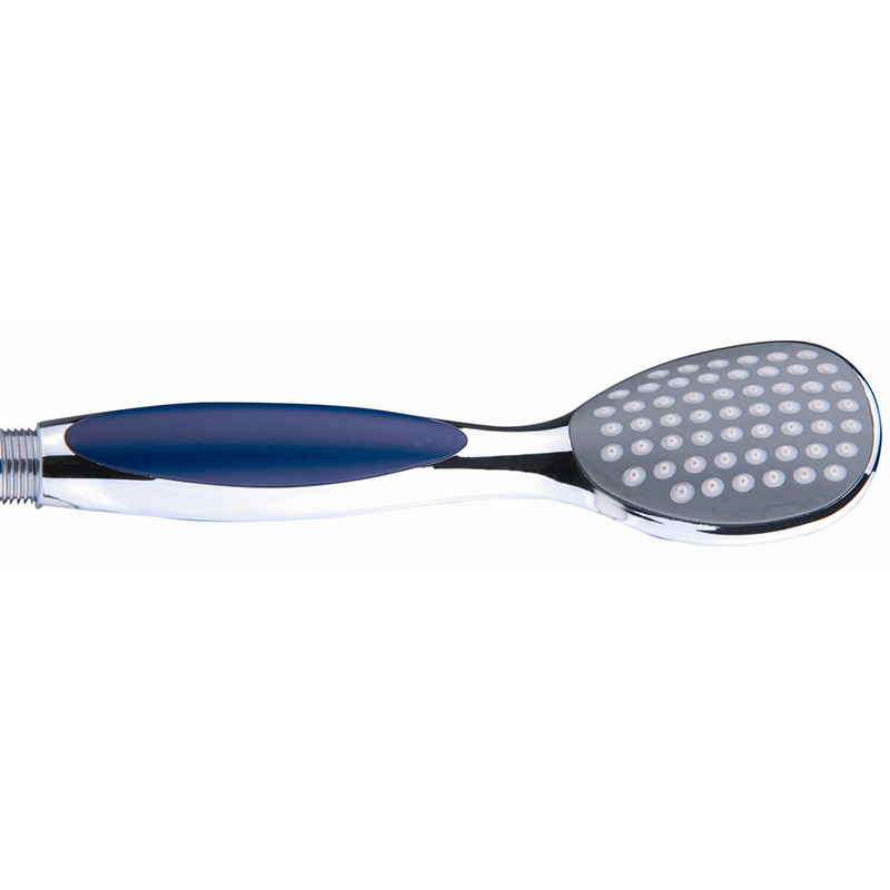 лейка MELODIA 1 функция, 65x85мм, 55 форсунок, хром/серый/фиол MKP20570P