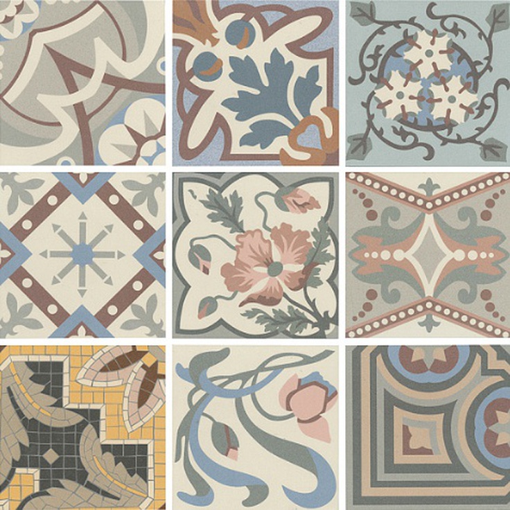 Revoir Paris Bel Histoire VVS1515_079 Patchwork 15x15 матовая