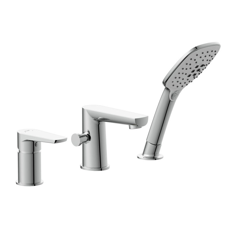 Смеситель Axor 36410000 на борт ванны, термостатический, на 4 отверстия, хром