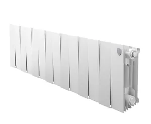 Радиатор биметаллический, 14 секций ROYAL THERMO 200 Bianco Traffico боковое подключение