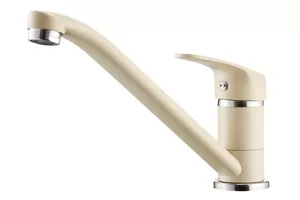 Смеситель AQUATON 1AX001FCXX290 для мойки, однорычажный, цвет: шампань