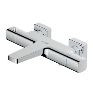 Смеситель для ванны/душа WasserKRAFT 8611 Thermo настенный, термостатический, хром