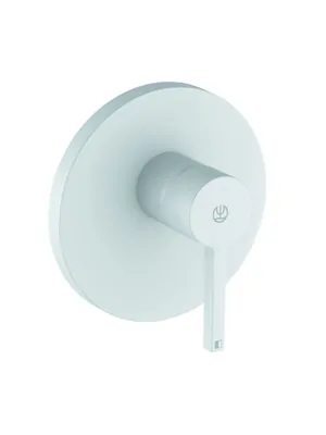 Смеситель KLUDI Puristic для душа, встраиваемый, однозахзватный, белый матовый 206555315