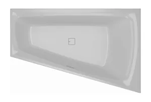 Ванна акриловая RIHO ELITE L 170x110 (L-образная панель в комплекте), прямоугольная
