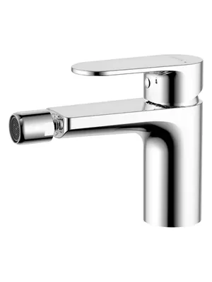 Смеситель для биде Aquatek AQ1818CR однозахватный, низкий излив 85мм, цвет: хром