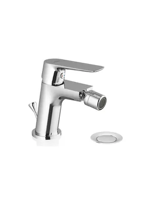 Смеситель для биде RAVAK CL 055.00 однозахватный, с донным клапаном, цвет: хром