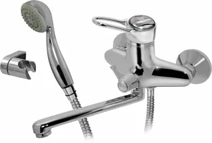 Смеситель для ванны VARION Armaturen 7025 96 3 однозахватный, поворотный излив 220мм