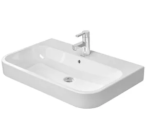 Умывальник Duravit 800х505х170 с отверстием под смеситель и переливом 2318800000