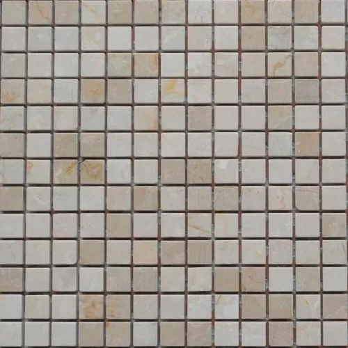 Marble Mosaic Botticino Fiorito Polished 30.5X30.5 полированная