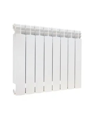 Радиатор биметаллический Fondital 500/100, 8 секций, 1376Вт, белый
