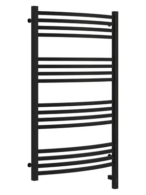 СУНЕРЖА Полотенцесушитель 1000х600 (16ступ) черный матовый, МЭМ-правый, 31-5705-1060