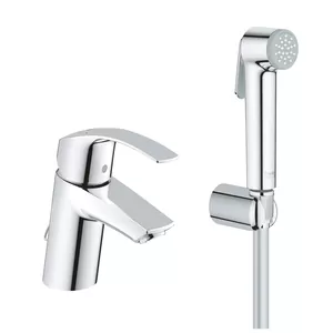 Смеситель Grohe 23124002 для раковины, душ, держатель для душа, душ. шланг, хром
