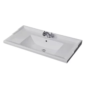 Раковина для тумбы Caprigo Brighton L/Ponza/Альбион/Valletta 90 (930х475) Y-090B белый