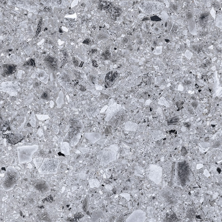 Terrazzo Light Grey. 60X60 матовая