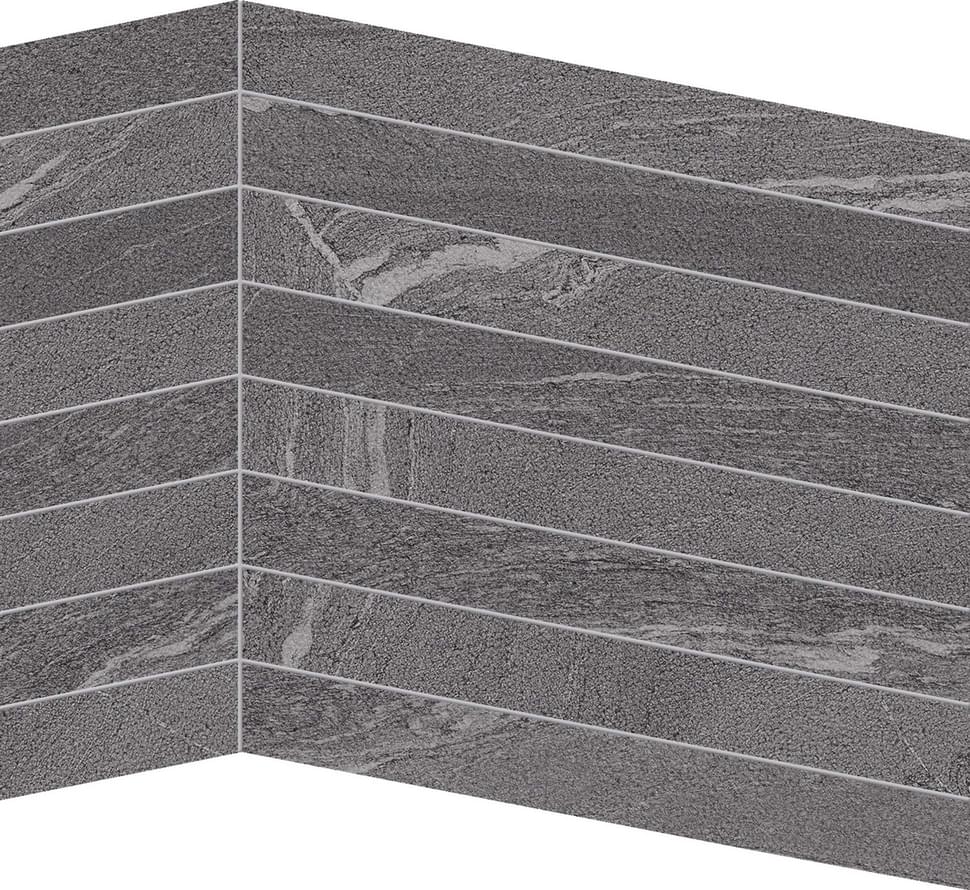 мозаика Stone Talk Mosaico Bis Martellata Dark Naturale 37.4x29.1