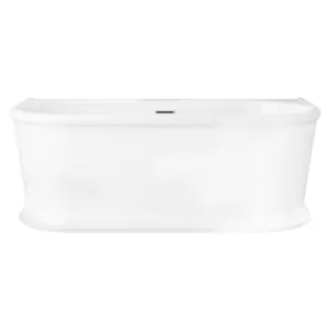 Ванна акриловая BelBagno BB408-1700-800 (1700х800х600) свободностоящая, пристенная, с обвязкой