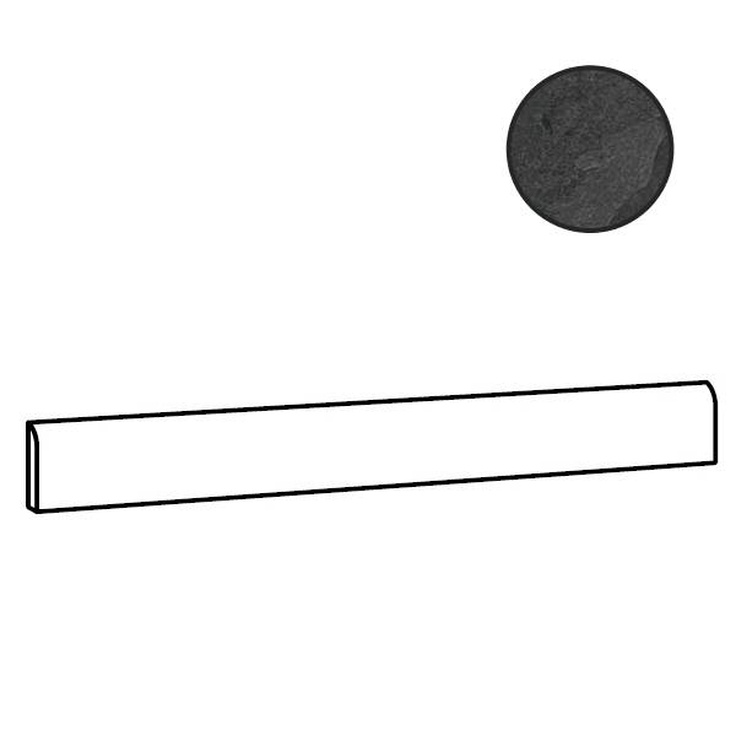 Sant Agostino Unionstone CSABMSTN60 Battiscopa Mustang 7,3x60 матовая