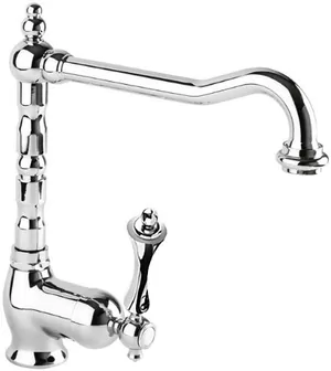 Смеситель CEZARES -LLM2-01-M для кухни, однорычажный, хром