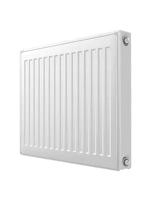 Радиатор стальной Royal Thermo тип 21 ВШГ 300х400х64, 446 Вт, боковое подкл., белый