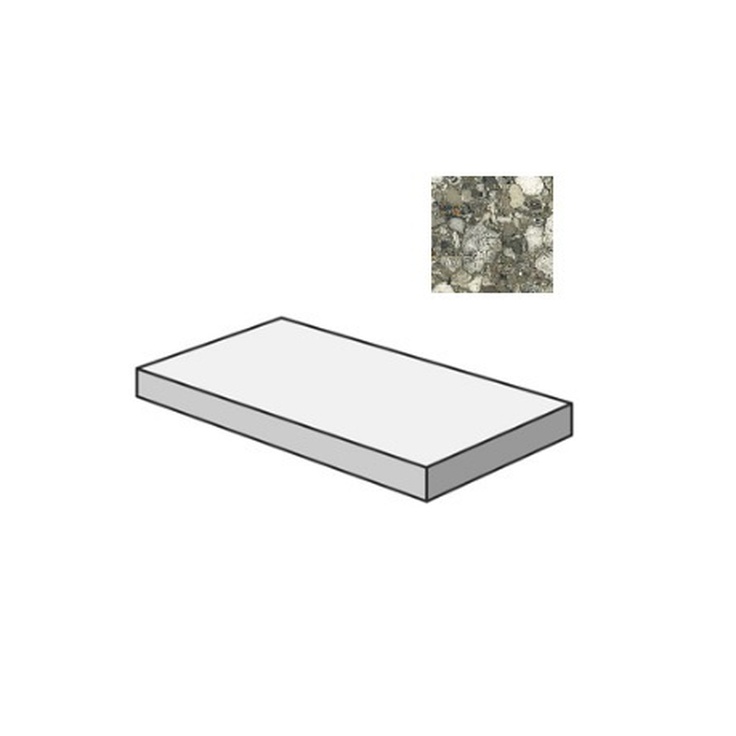 Sant Agostino Venistone CSAGADVE12 Gradone Angolare Dx Emerald 33x120 матовая