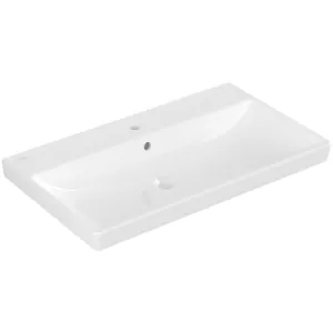 Раковина Villeroy & Boch (800х470) отв, перелив, белый 41568001