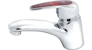 Смеситель для раковины VARION Armaturen Красный 9340 82 3 однозахватный, короткий излив