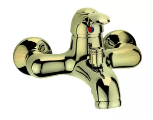 Смеситель CEZARES VDM1-02 для ванны/душа, однозахватный, короткий, фиксированный излив, бронза