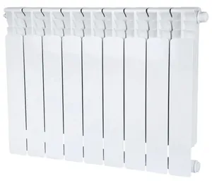 Радиатор STOUT 500 11 секций, биметаллический, нижнее правое подкл, белый SRB-0320-050011