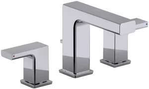 Смеситель Jacob Delafon для умывальника, на три отверстия, с донным клапаном E37331-CP