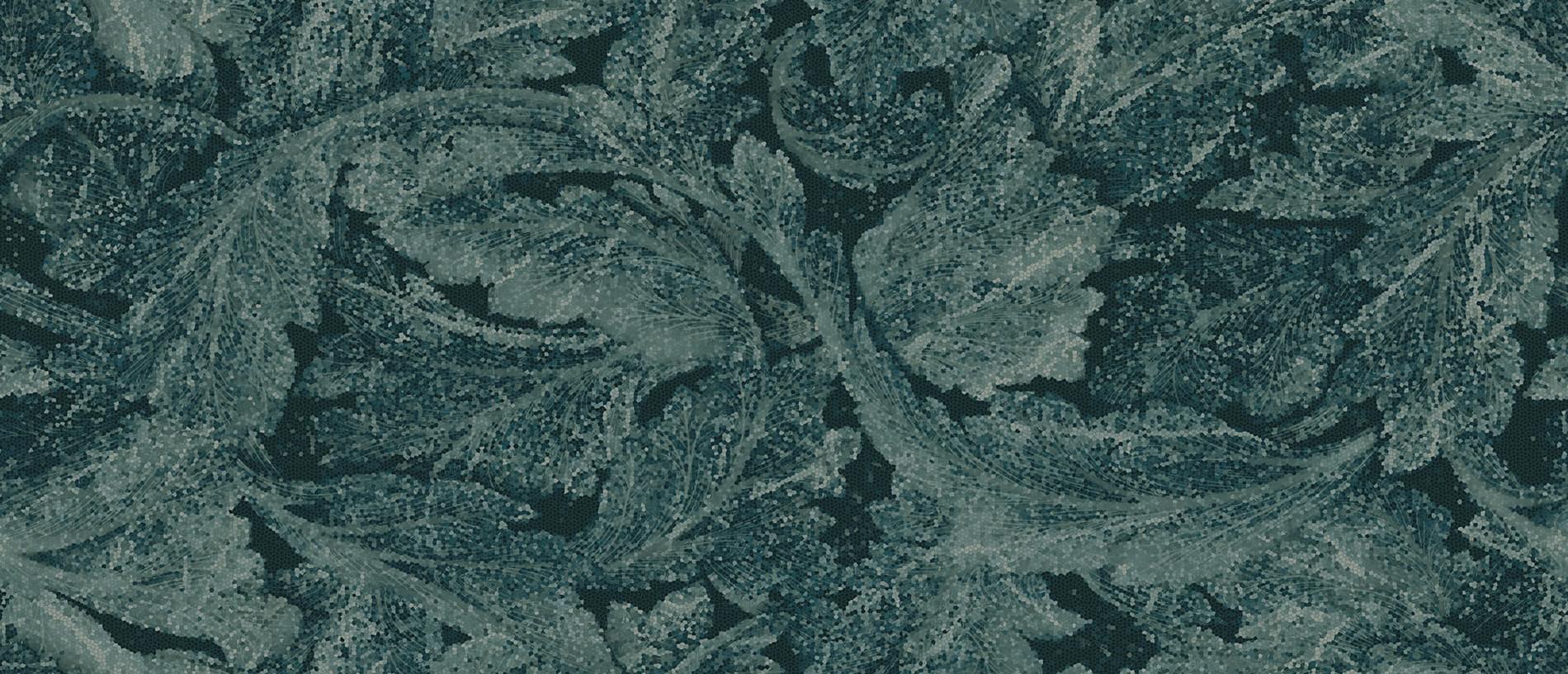 декор Tele Di Marmo Revolution Acanto Verde Saint Denis Full Lappato 120x278