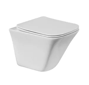 Унитаз подвесной BelBagno 500х350х370 безобод.,с сиденьем,белый BB052CHR+BB2322SC