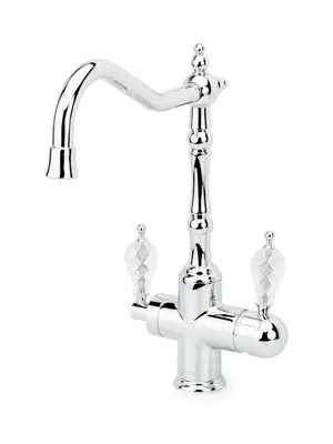 Смеситель Boheme Chromo 113-CRST для кухни, однозахватный, c краном для п/воды, хром