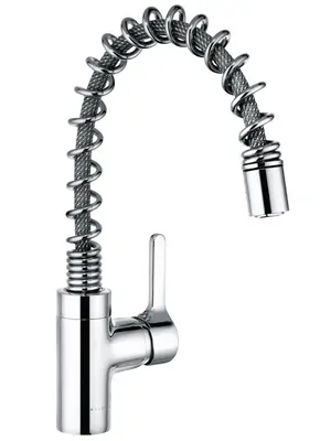 Смеситель KLUDI 200 для кухни, выдвижной излив, хром 428550578