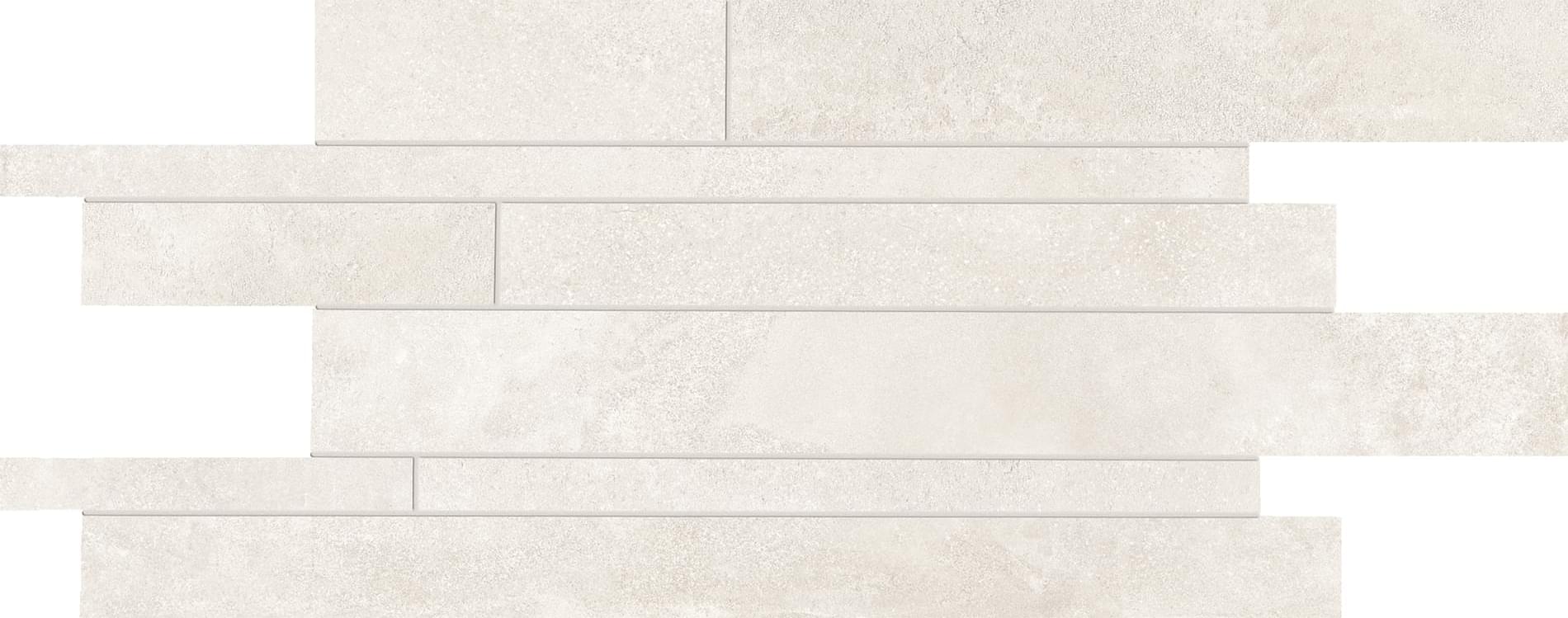 мозаика Be Square Listelli Sfalsati Ivory Naturale Slim 30x60