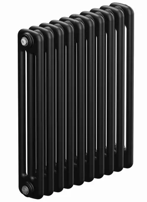 Радиатор стальной трехтрубчатый RIFAR 3057-8 секций, антрацит, боковое подключение