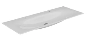 Раковина Keuco 1405х538 накладная на тумбу,2 отверстия под смес., белый 33360311402