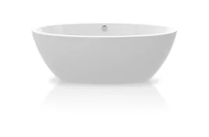 Ванна отдельностоящая Knief Loom XS 1700x850x600 акриловая, белая гл., с щелевым переливом 0100-258