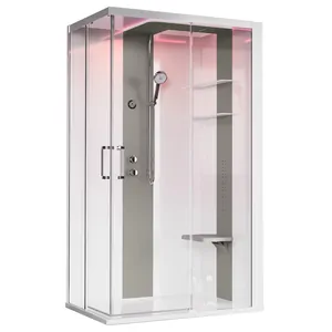 Душевая кабина Novellini A 1200х1000х2170 правая, Essential, прозрачное/белый SKIA219DT1F-1AN1