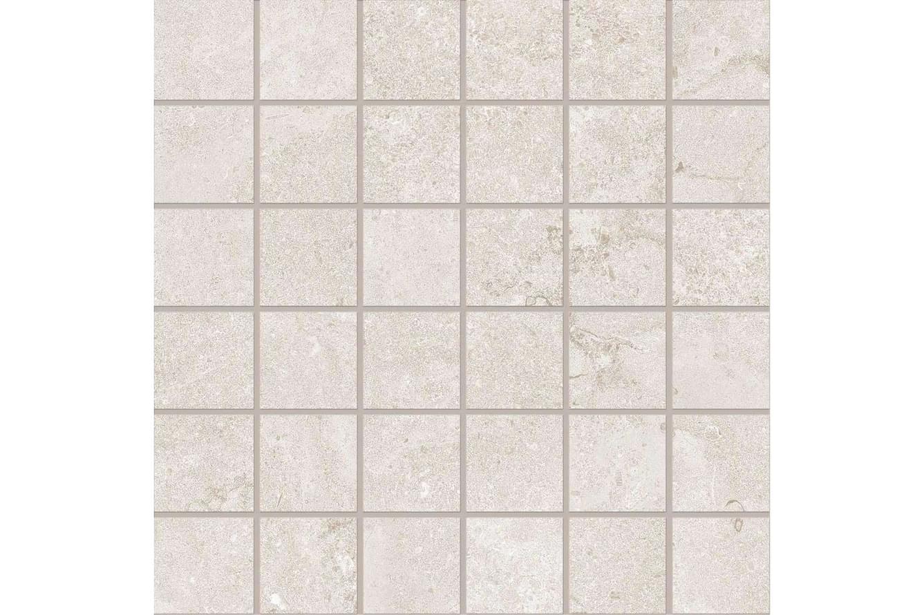 фон Portland Stone Mosaico 5X5 Cross Cut Talc Naturale 30x30