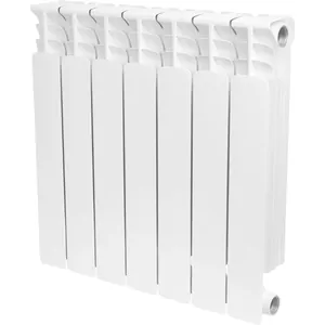 Радиатор STOUT 500 7 секций, биметаллический, боковое подключение, белый SRB-0310-050007
