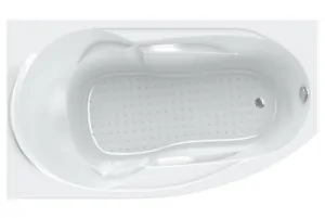 Ванна угловая BACH 169х100 Система 0, каркас, левая