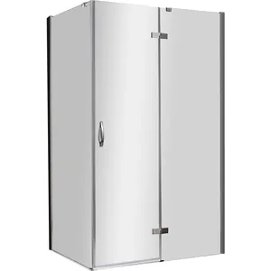 Душевой уголок CEZARES правый (1180-1200x880-900x1950) W-AH-1-120/90-C-Cr-R прозрачное/хром