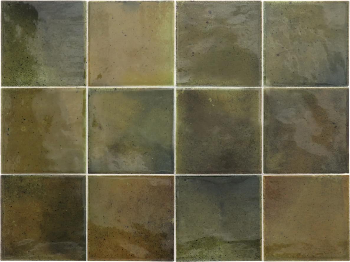 HANOI Wild Olive 10x10 глянцевая