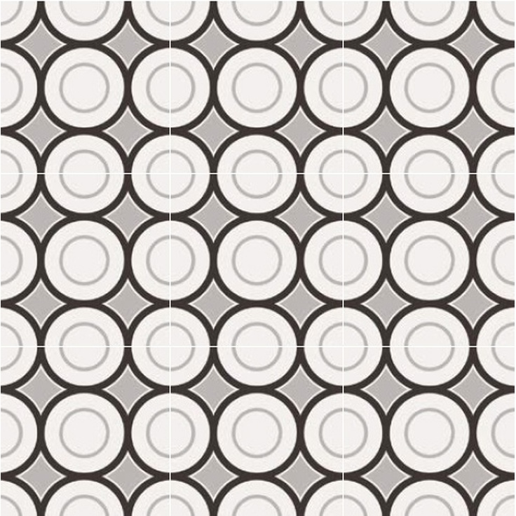 Sant Agostino Patchwork Black White CSAPBW0520 B&W 05 20x20 матовая