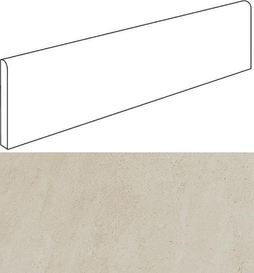 Wise Ice Mist Battiscopa Lap 60X7.2 лаппатированная