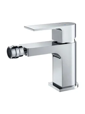 Смеситель для биде Aquatek AQ1418CR однозахватный, низкий излив 88мм, цвет: хром